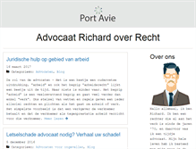 Tablet Screenshot of portavie.com